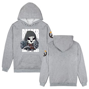 Overwatch Reaper long sleeve thick hoodie