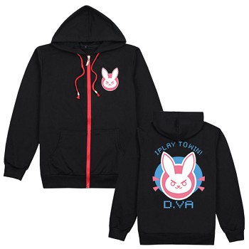 Overwatch D.VA long sleeve thin hoodie