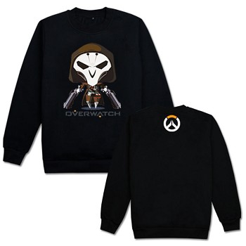 Overwatch Reaper long sleeve thick hoodie