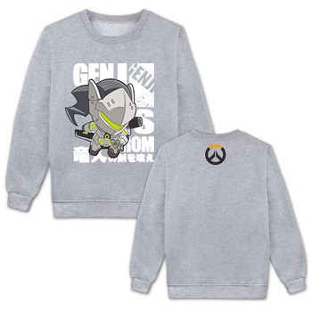 Overwatch Genji long sleeve thick hoodie