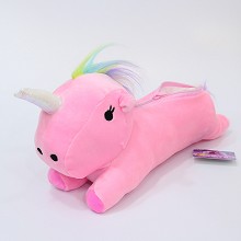 12inches Unicorn plush pen bag