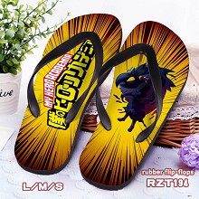 My Hero Academia rubber flip-flops shoes slippers ...