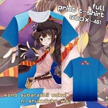 Kono Subarashii Sekai ni Shukufuku wo short sleeve full print t-shirt