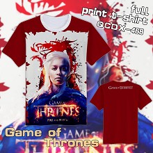 Game of Thrones short sleeve full print t-shirt