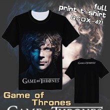 Game of Thrones short sleeve full print t-shirt