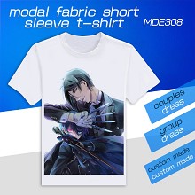 Kuroshitsuji anime modal fabric short sleeve t-shi...