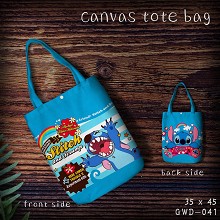 Stitch hand bag shopping bag