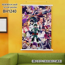 My Hero Academia wall scroll