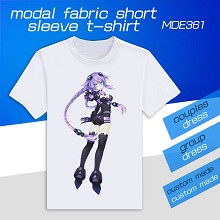 Hyperdimension Neptunia modal fabric short sleeve ...