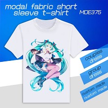 VOCALOID Hatsune Miku modal fabric short sleeve t-...