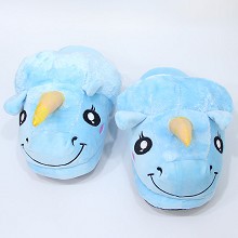 My Little Pony unicorn plush shoes slippers a pair
