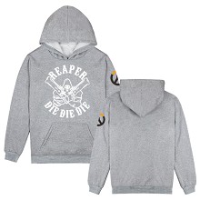 Overwatch Reaper long sleeve thick hoodie