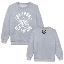 Overwatch Reaper long sleeve thick hoodie