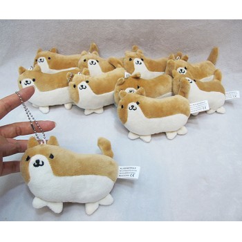 5inches the dog plush dolls set(10pcs a set)