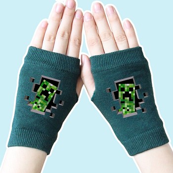 Minecraft gloves a pair