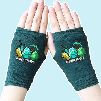 Minecraft gloves a pair