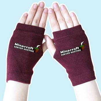 Minecraft gloves a pair