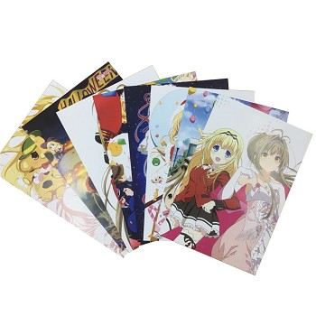 Amagi Brilliant Park posters(8pcs a set)