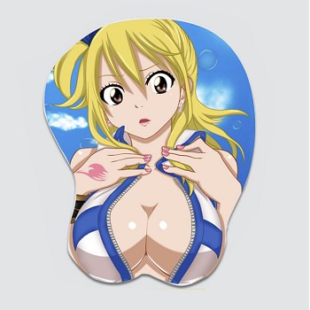 Fairy Tail Lucy 3D silicone mouse pad