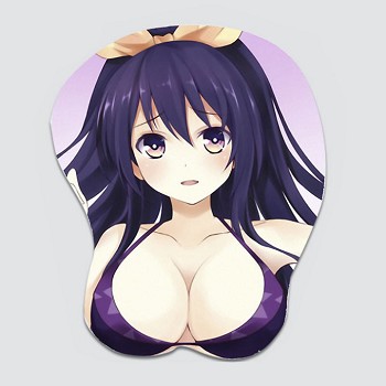 Date A Live Yatogami Tohka 3D silicone mouse pad