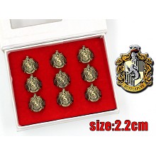 Harry Potter Hufflepuff rings set(9pcs a set)