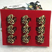 Naruto rings set(9pcs a set)