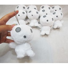 4inches Princess Mononoke plush dolls set(10pcs a set)