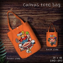 Paul Frank canvas tote bag shopping bag