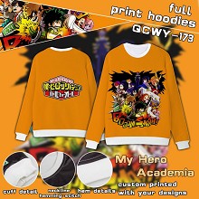  My Hero Academia full print hoodies 
