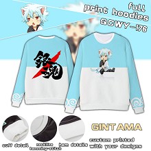  Gintama full print hoodies 