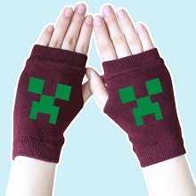 Minecraft gloves a pair