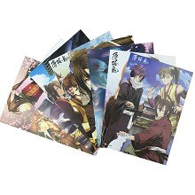 Hakuouki posters(8pcs a set)