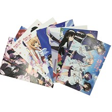 Saenai heroine no sodate-kata posters(8pcs a set)