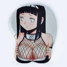 Naruto Hyuga Hinata 3D silicone mouse pad