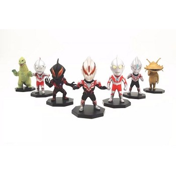 Ultraman figures set(7pcs a set)