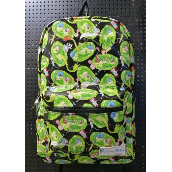 Rick and Morty backpack bag