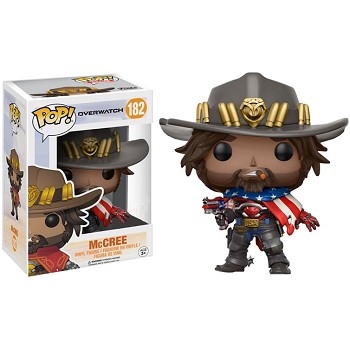  POP 182 Overwatch Jesse·Mccree figure 