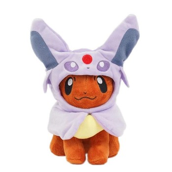 7inches Pokemon cos Espeon plush doll