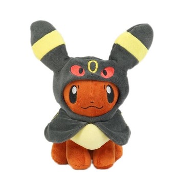 7inches Pokemon cos Umbreon plush doll