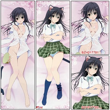 The cartoon anime two-sided sexy long pillow