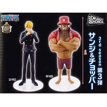 One Piece Sanji and Chopper figures set(2pcs a set...