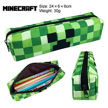 Minecraft canvas pen bag pencil case