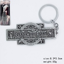 Game of Thrones key chain