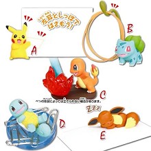 Pokemon anime figures set(5pcs a set)