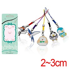 Pokemon phone straps set(5pcs a set)