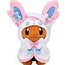 7inches Pokemon cos Sylveon plush doll