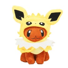 7inches Pokemon cos Jolteon plush doll