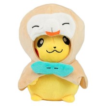 12inches Pokemon pikachu cos Rowlet plush doll