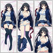 The cartoon anime two-sided sexy long pillow