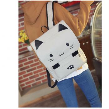 Neko Atsume backpack bag gray